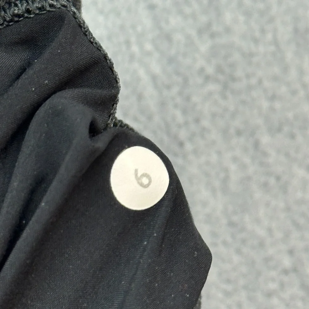 Lululemon Jogger Sweat Pants Womens 6 Gray Stretch Gym Yoga‎ Pockets Zip Casual
